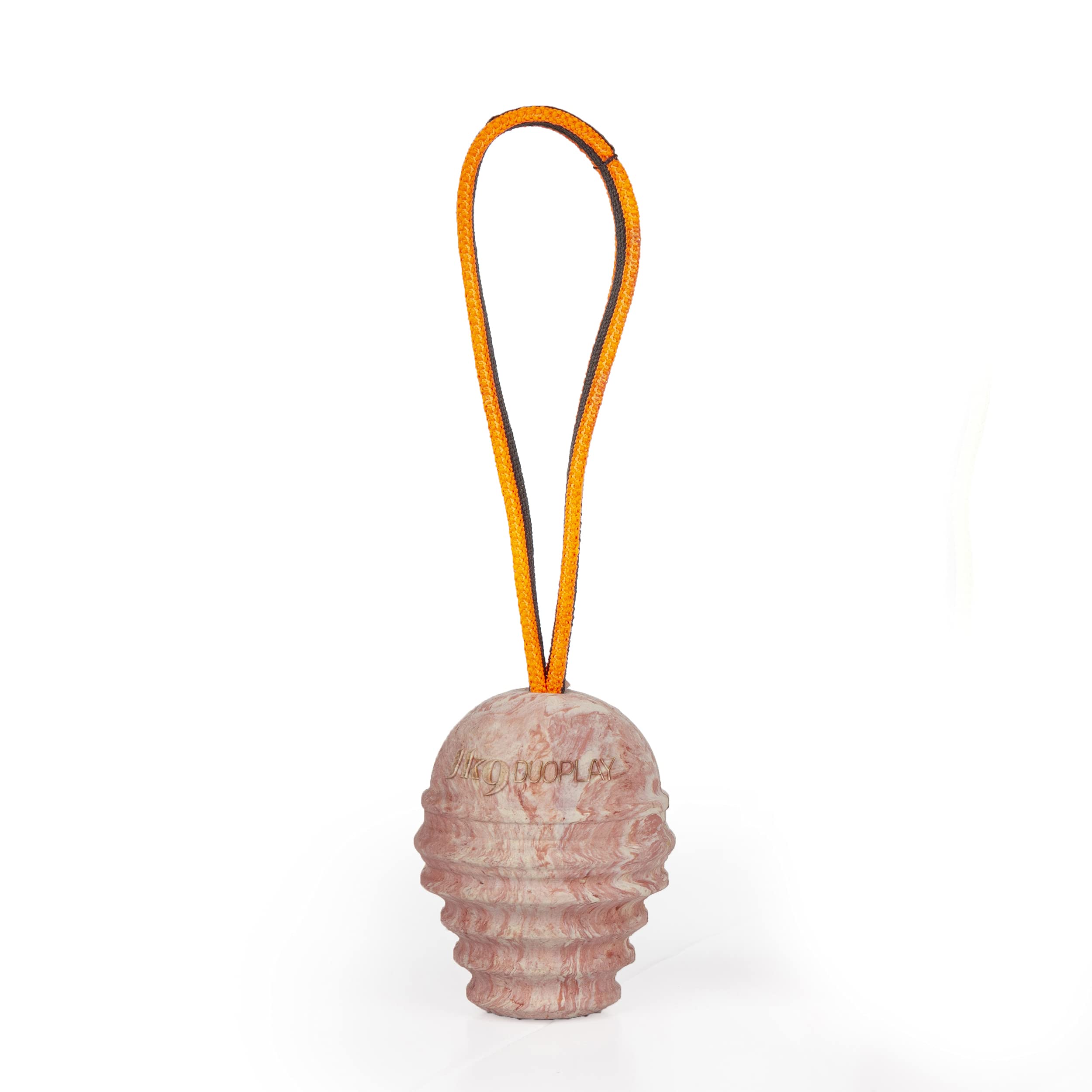 julius-k9-duoplay-balle-avec-poign-e-orange-fluo-grande image 5