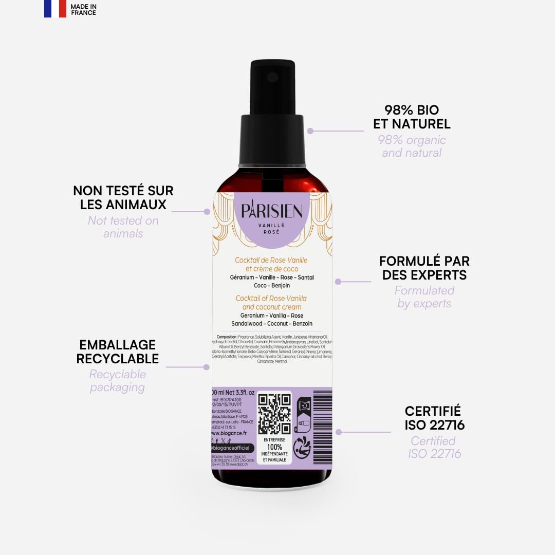 biogance-eau-parfum-e-parisian-vanille-rose-coco-parfum-sans-alcool-chien-et-cha image 2