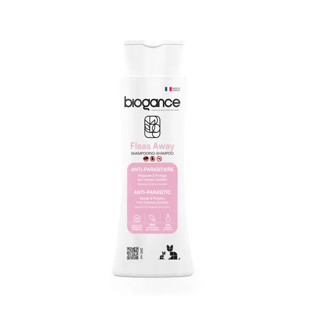 biogance-fleas-away-shampooing-anti-parasitaire-chat-250-ml image 1