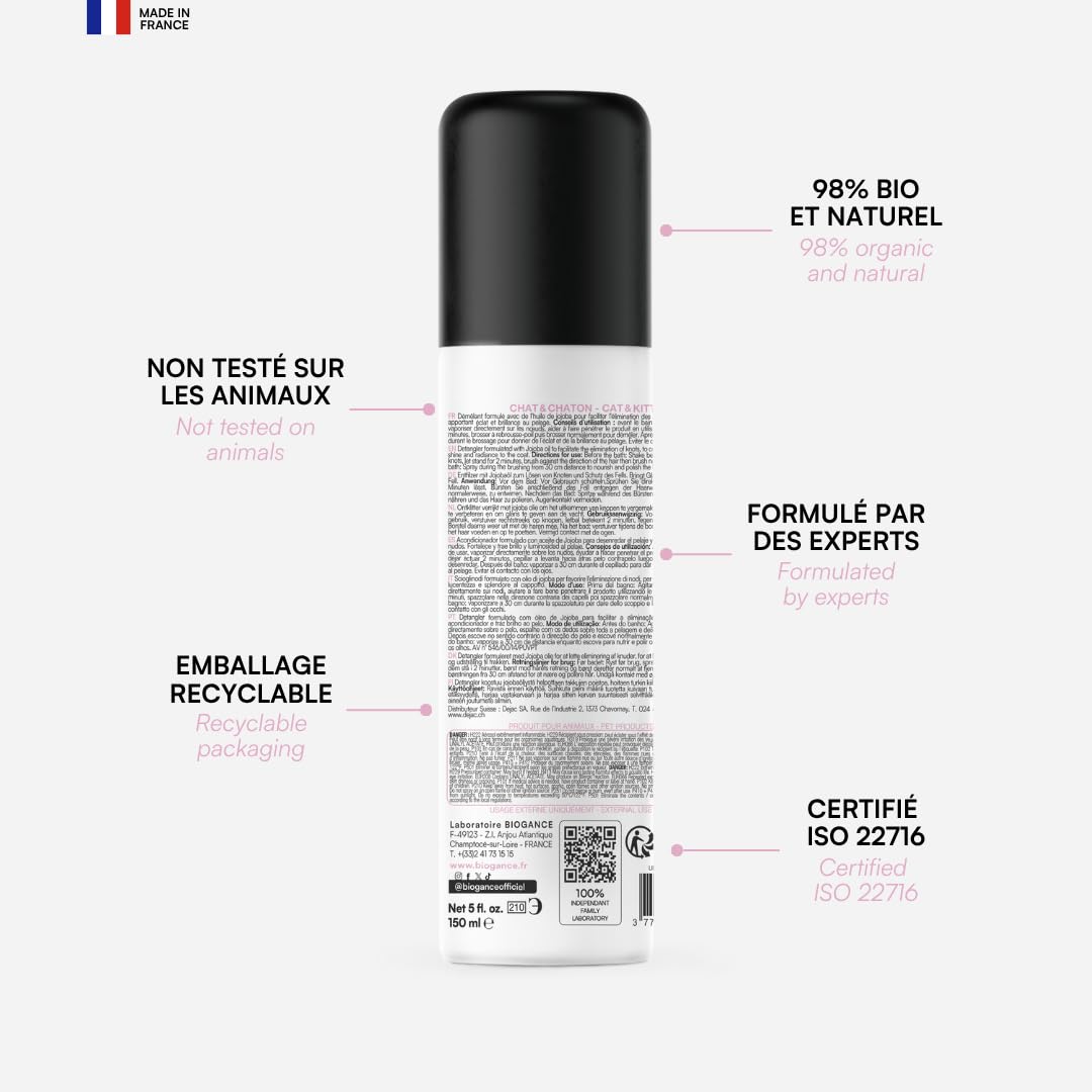 biogance-gliss-liss-spray-d-m-lant-jojoba-chat-et-chien-poils-longs image 2