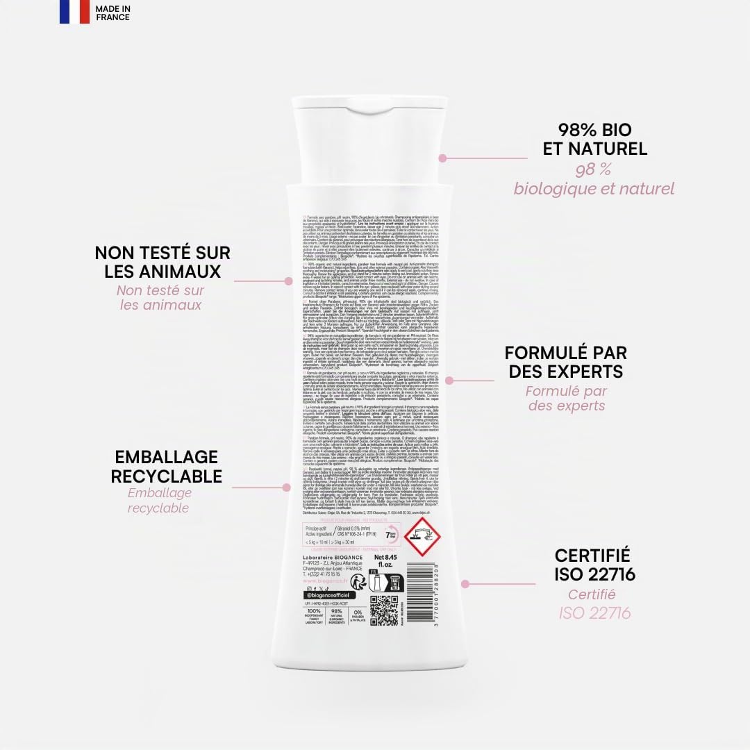 biogance-fleas-away-shampooing-anti-parasitaire-chat-250-ml image 2
