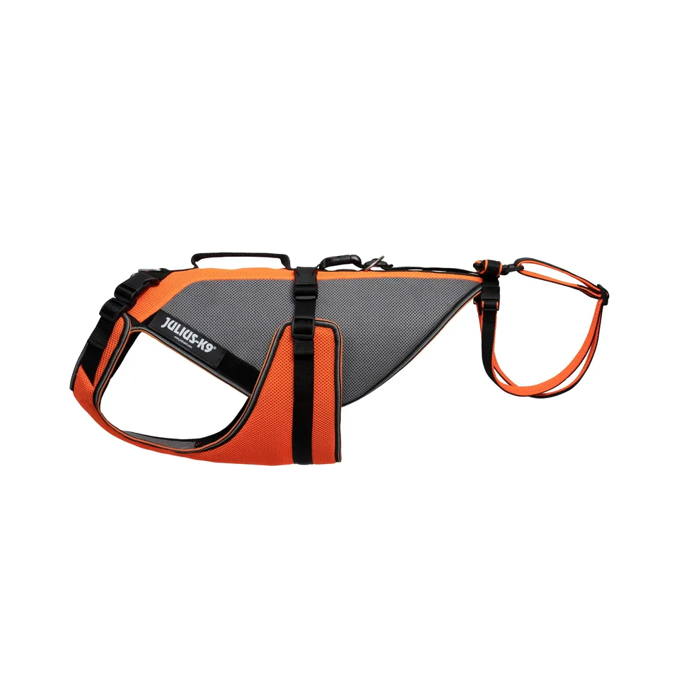 julius-k9-jk9-multivest-manteau-4-en-1-taille-l-orange-fluo image 1