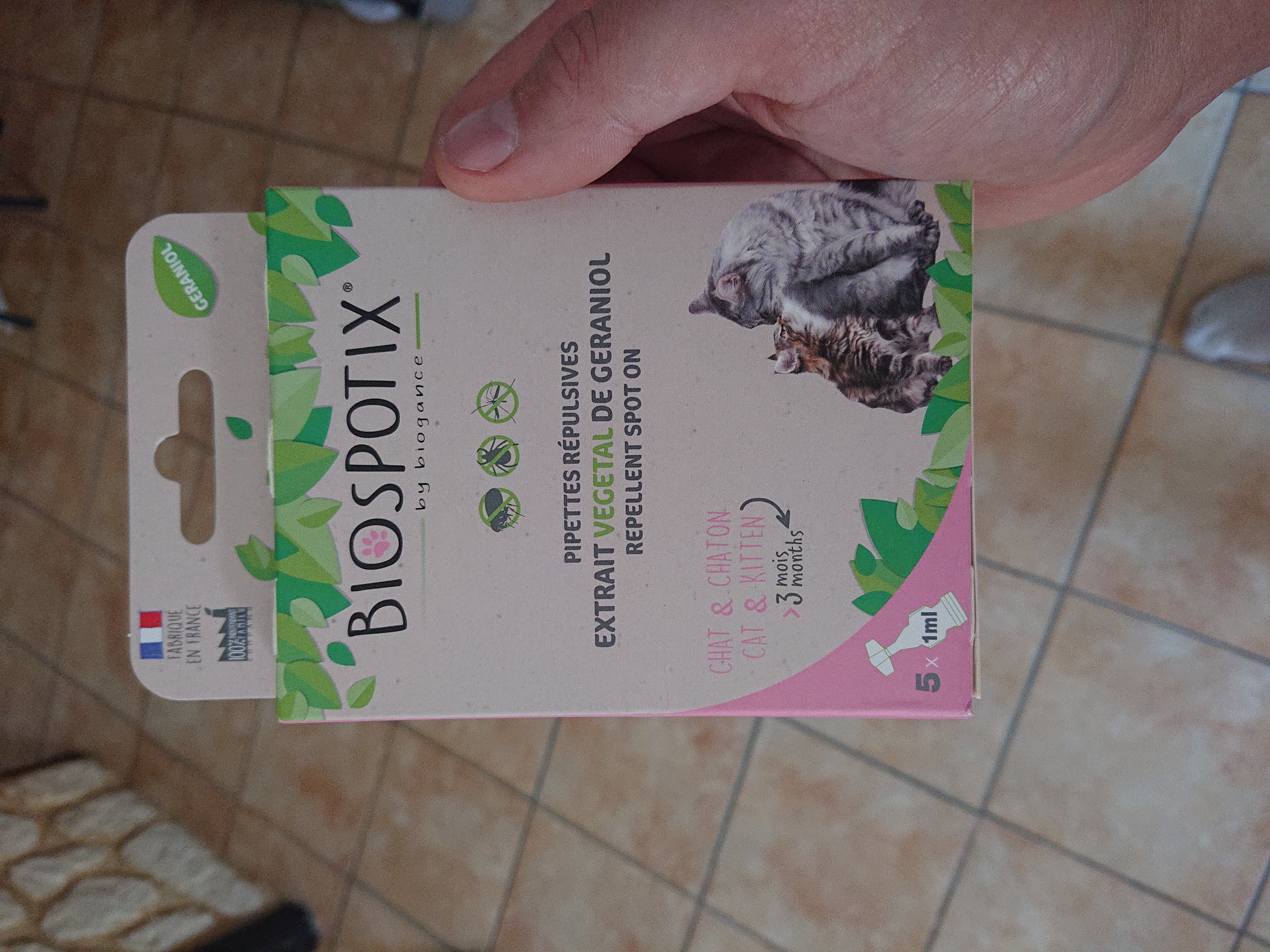 Bon produit, odeur florale