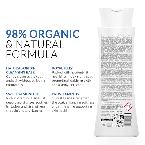biogance-2-en-1-shampoing-pour-chien-amande-douce-gel-e-royale-250ml image 8