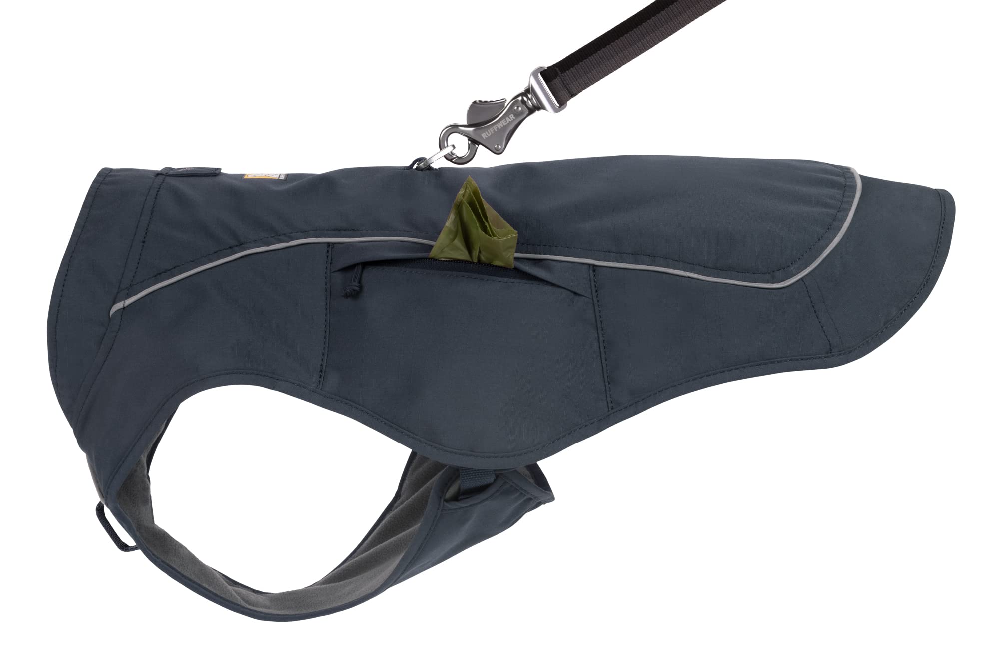 ruffwear-overcoat-fuse-veste-harnais-chien-gris-basalte-taille-s image 6