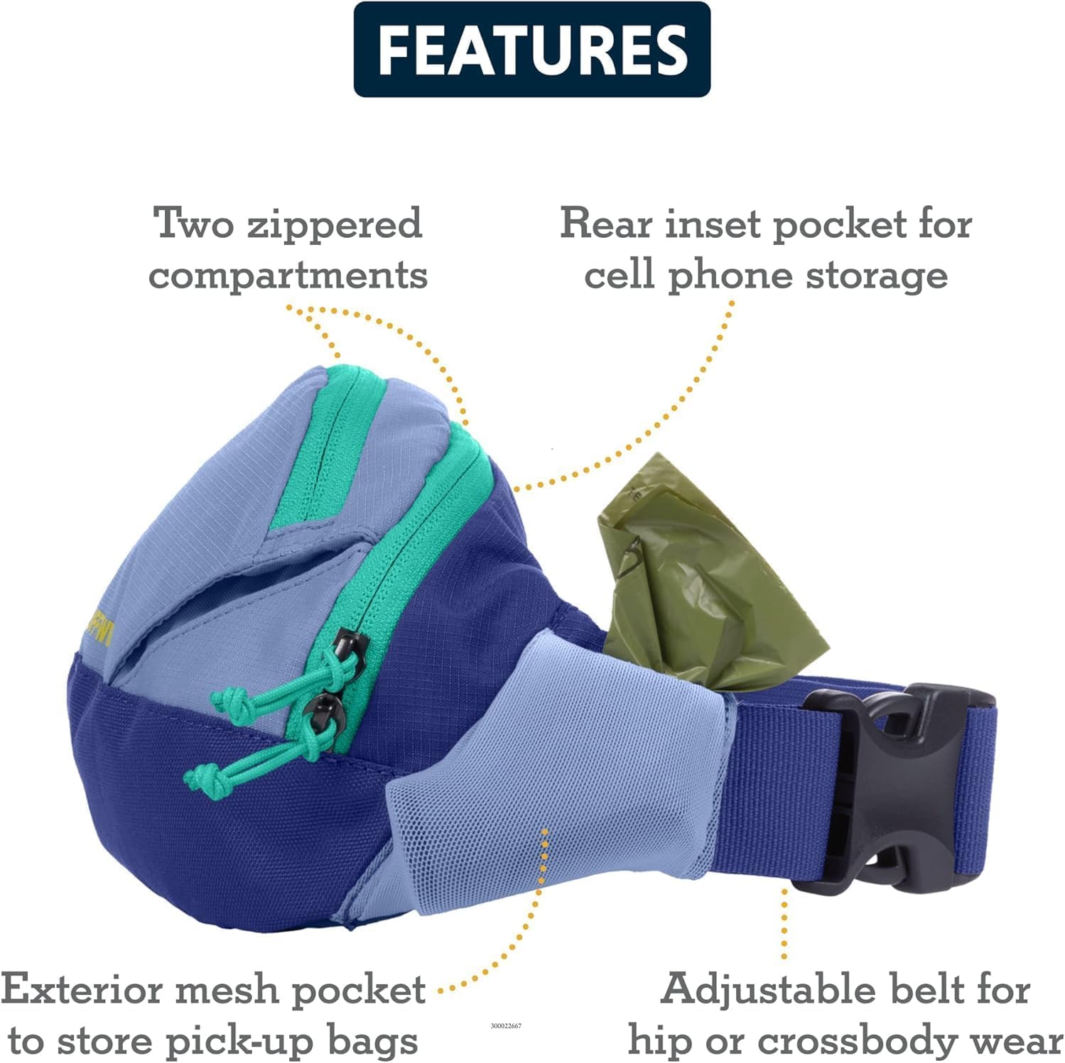 ruffwear-home-trail-sac-banane-chien-1-8-l-r-glable-hip-pack-bandouli-re image 4