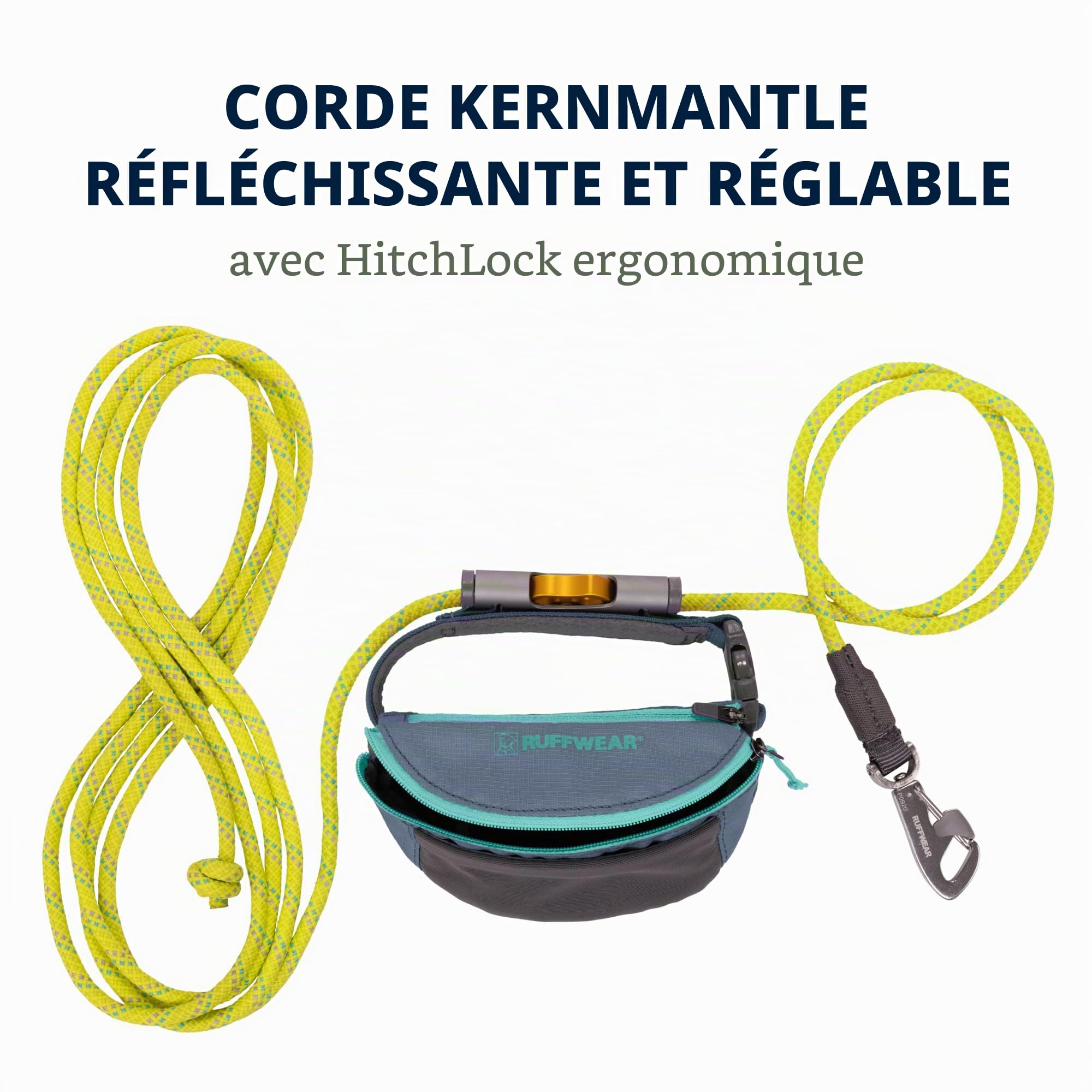 ruffwear-roamer-laisse-mains-libres-r-glable-3-7-m-bleu-ardoise image 4