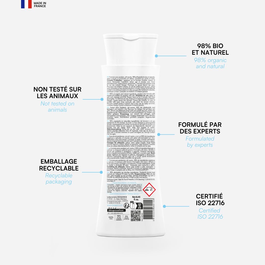 biogance-fresh-n-pure-shampooing-poils-gras-chien image 2