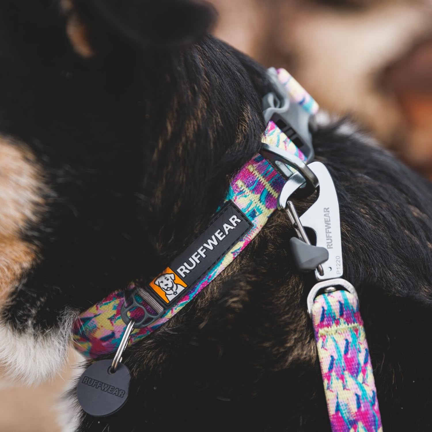 ruffwear-front-range-collier-chien-m-36-51-cm-fleurs image 5