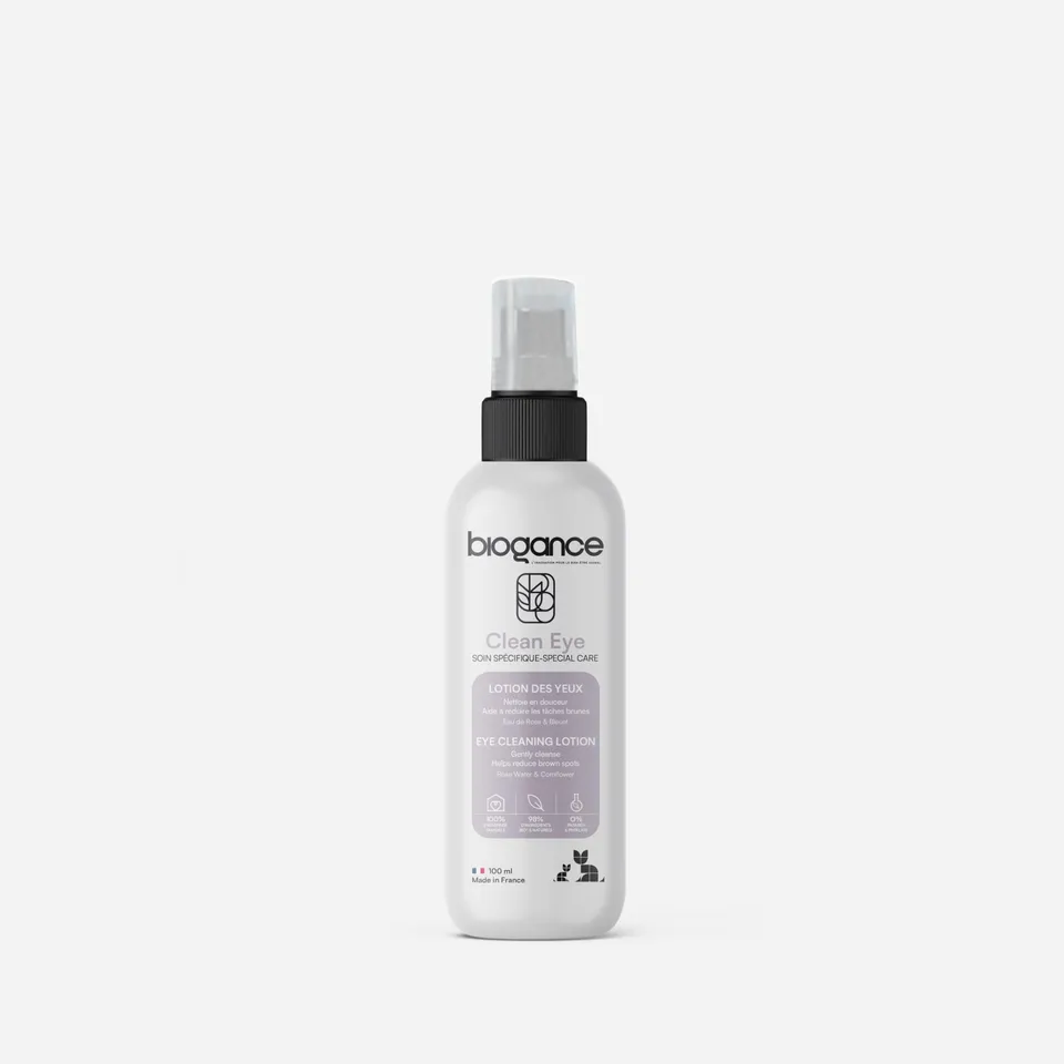 biogance-clean-eye-lotion-yeux-chien-et-chat-eau-de-rose-bleuet image 1