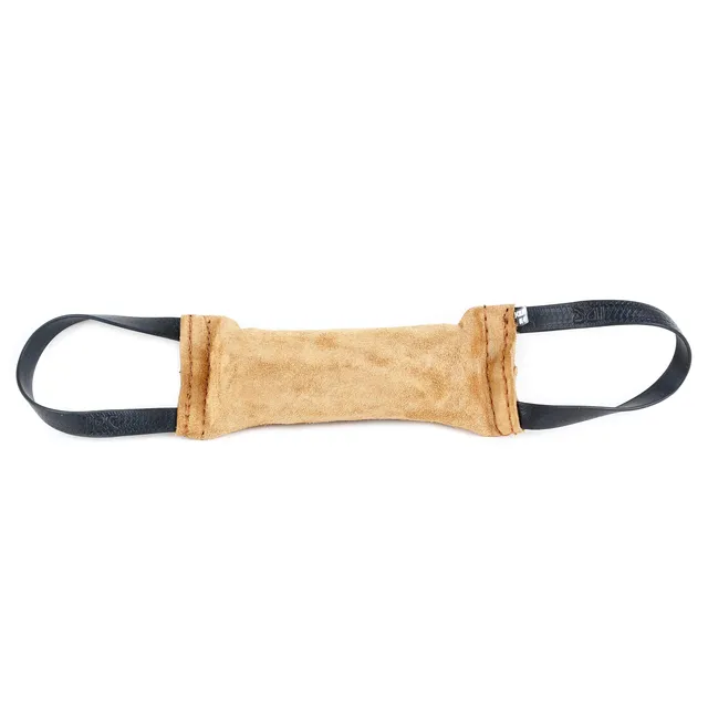 julius-k9-boudin-mordre-en-cuir-avec-2-anses-25-x-5-5-cm image 1