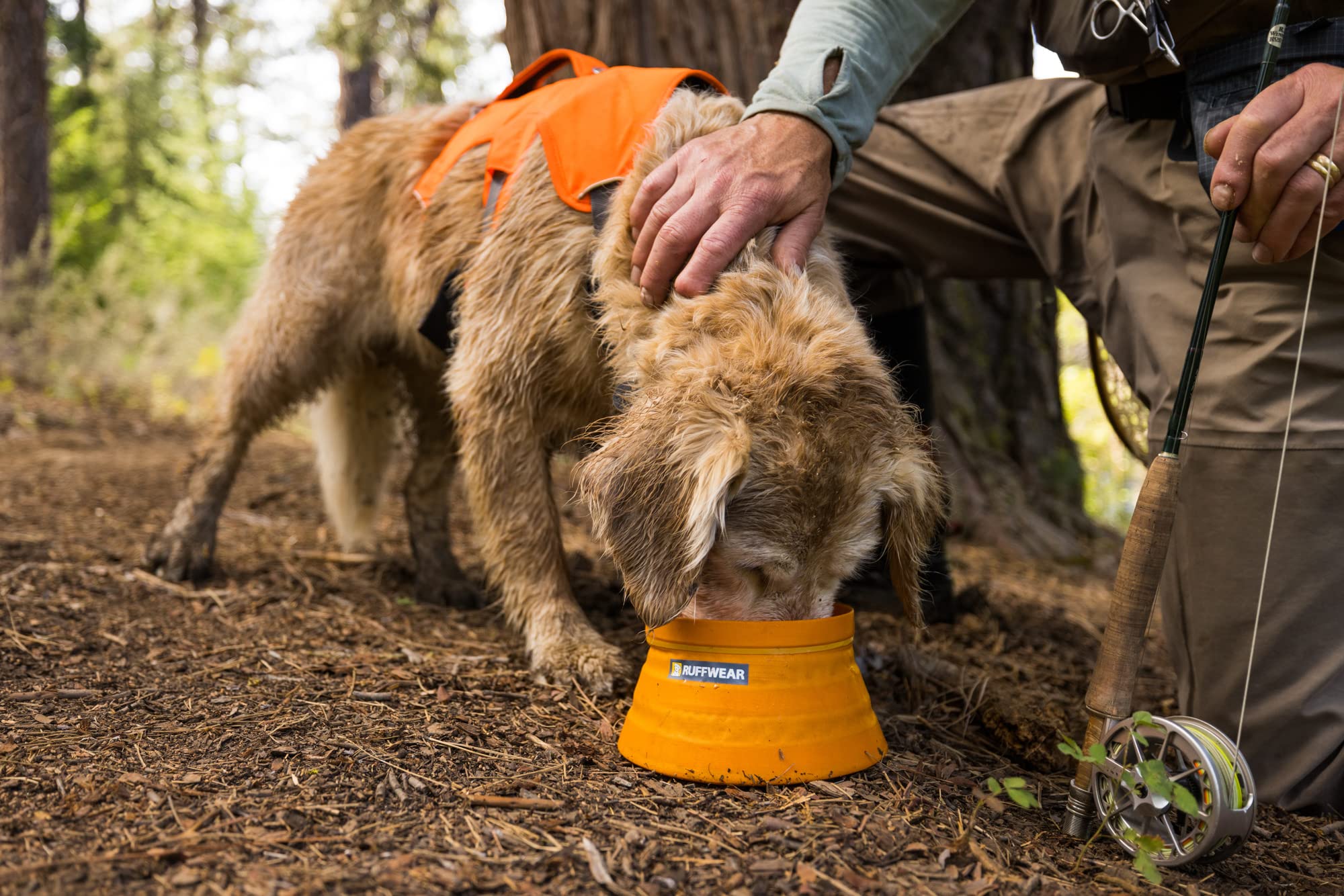 ruffwear-bivy-bowl-gamelle-de-randonn-e-orange image 3