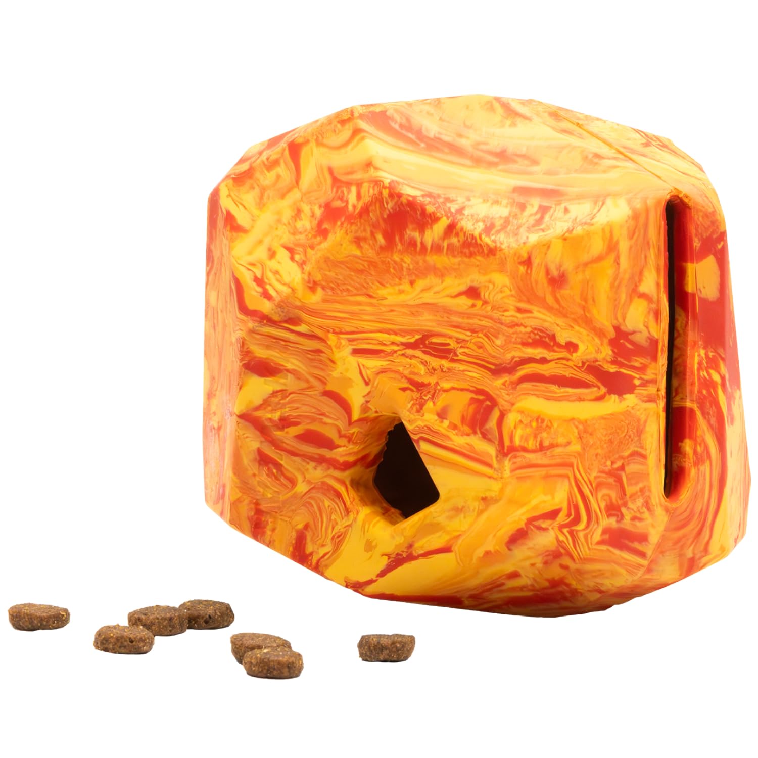 ruffwear-gnawt-a-rock-jouet-chien-caoutchouc-taille-unique-salamander-orange image 2