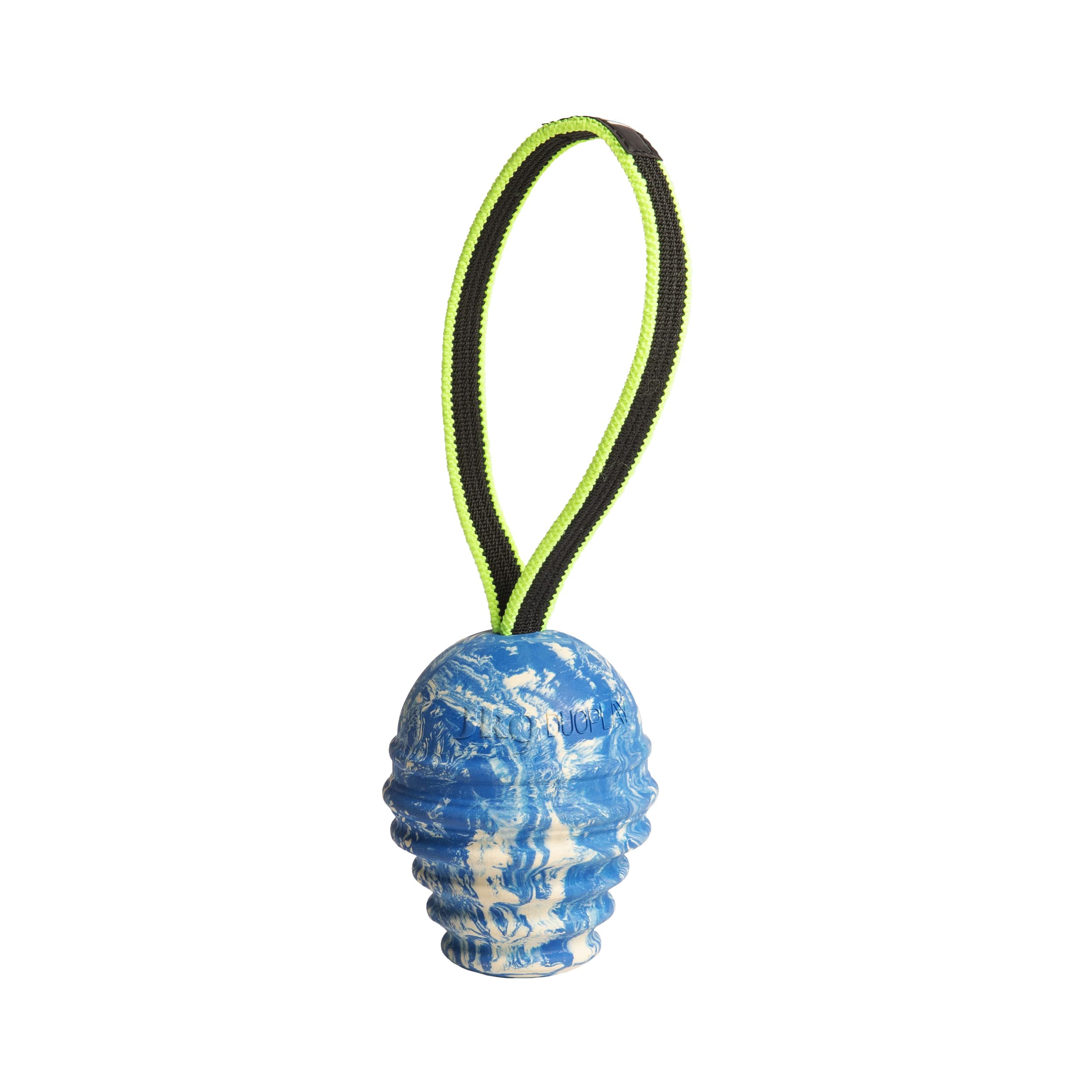 julius-k9-duoplay-balle-avec-poign-e-orange-fluo-grande image 3