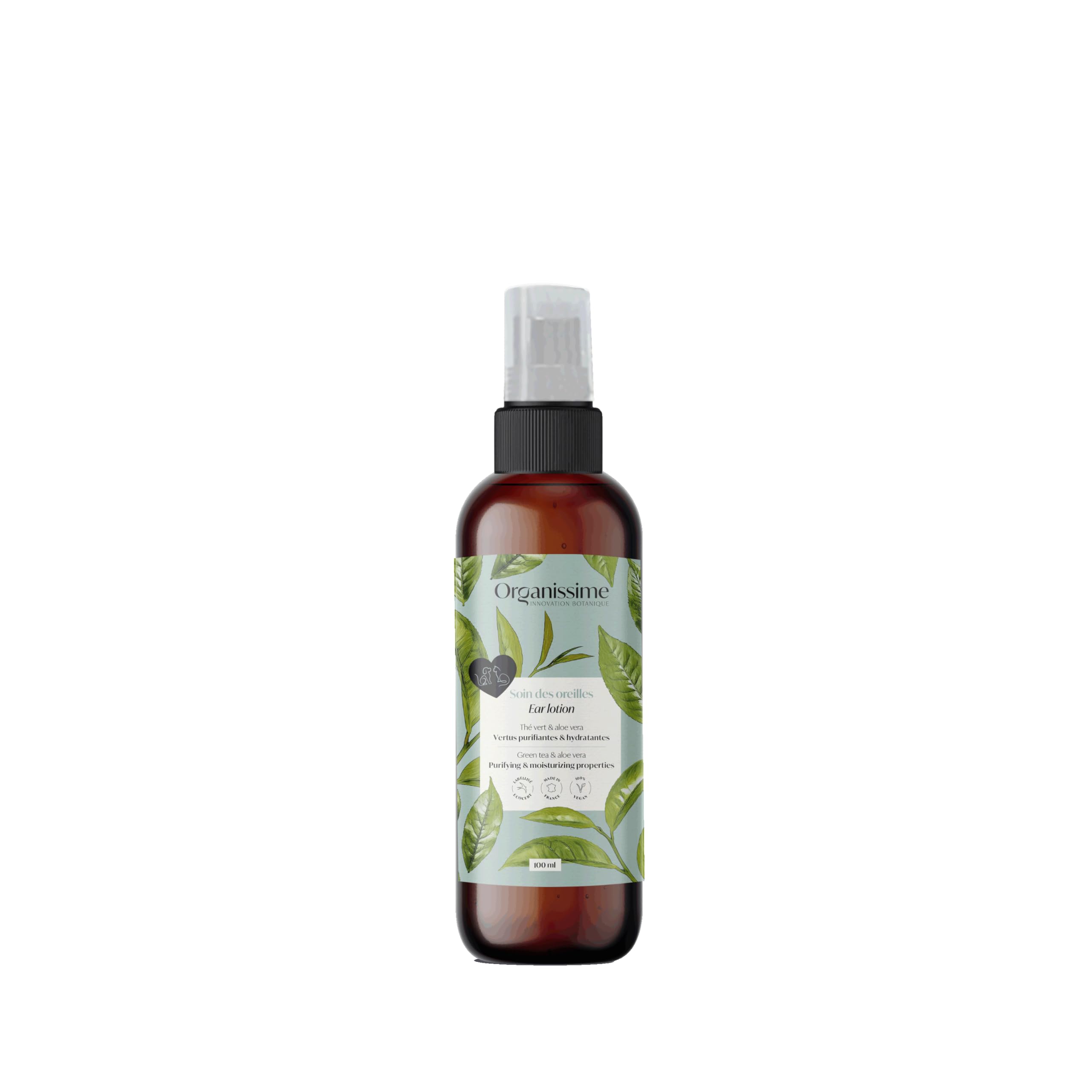 biogance-organissime-lotion-oreilles-chien-et-chat-ecocert-100ml image 1