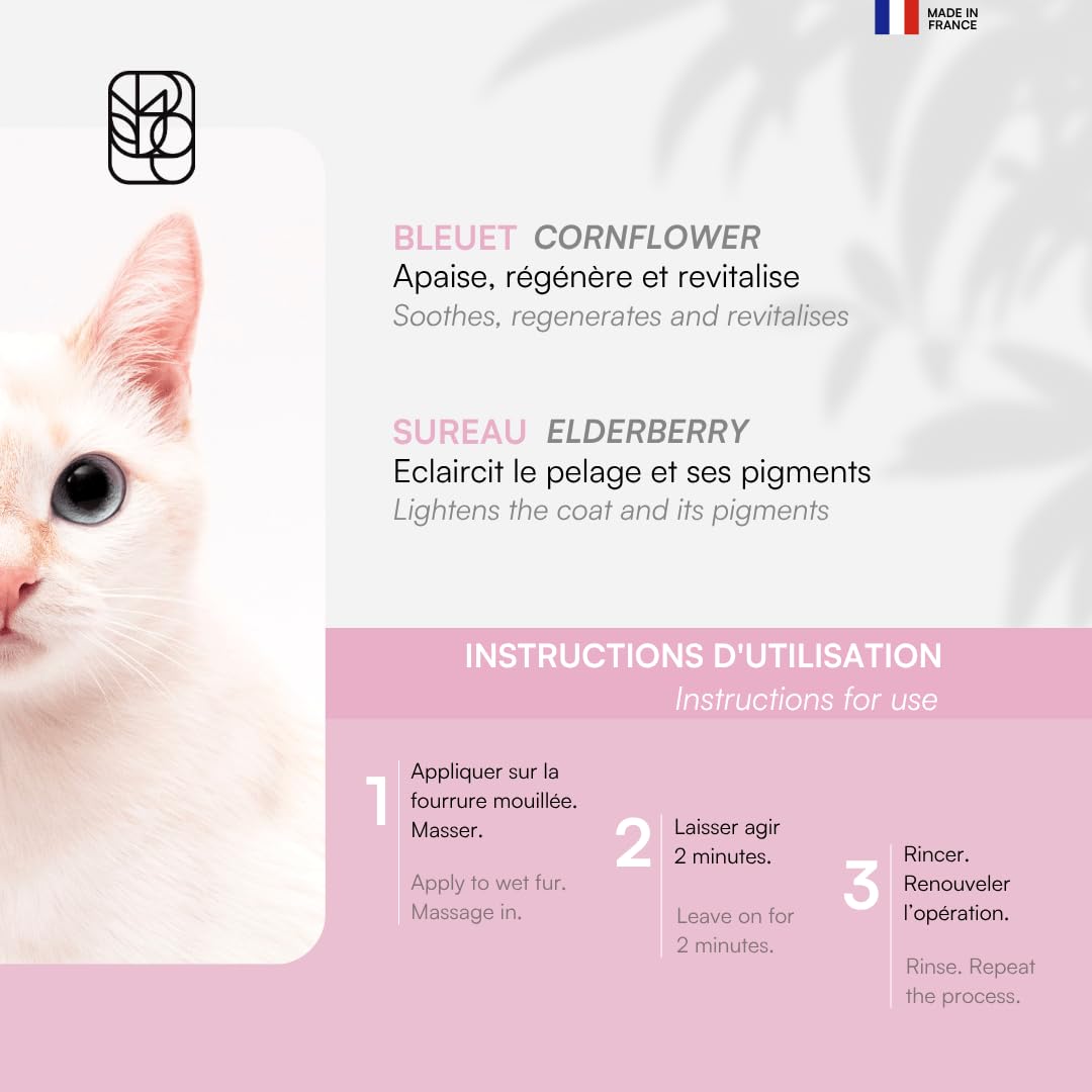 biogance-white-snow-shampooing-poils-blancs-chat-150-ml image 4