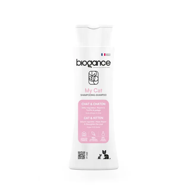 biogance-my-cat-shampooing-pour-chat-250-ml-ortie-et-huile-d-argan image 1