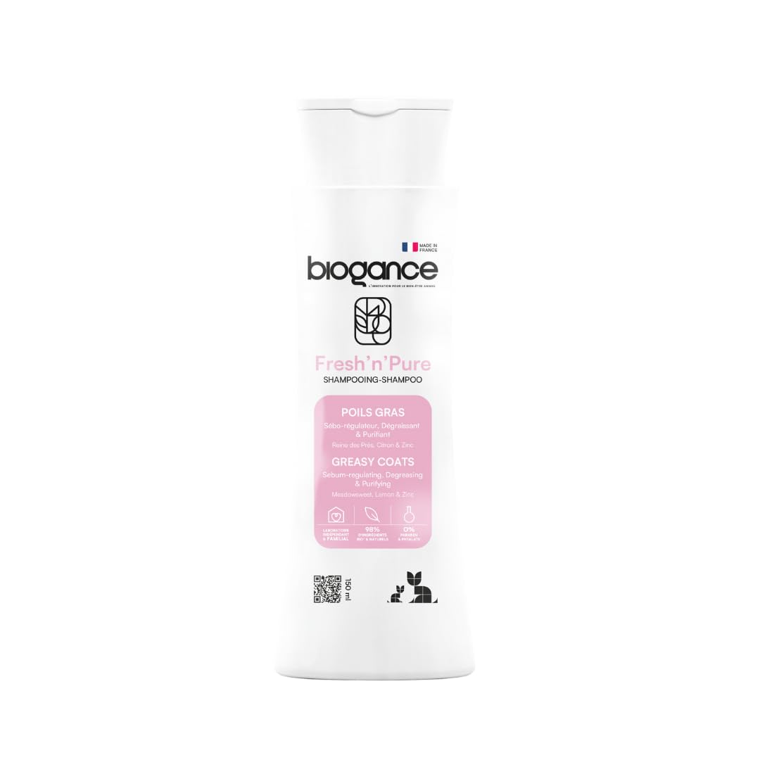 biogance-fresh-n-pure-shampooing-chat-poils-gras-250-ml image 1