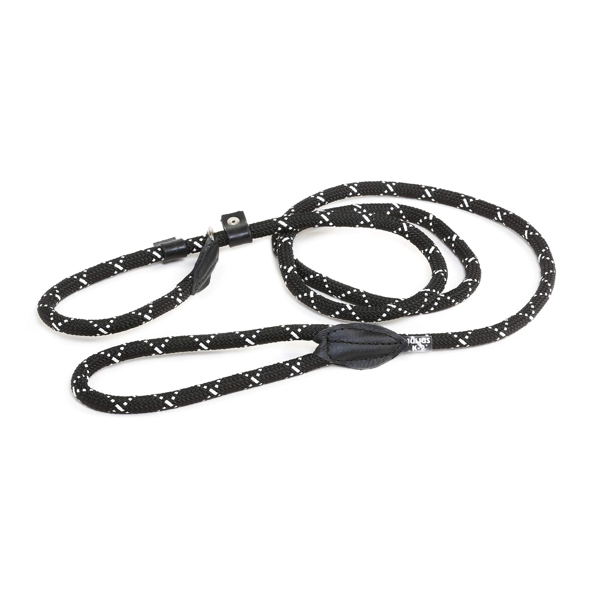 julius-k9-laisse-idc-corde-nylon-12-mm-x-1-2-m-noir-fluo image 2