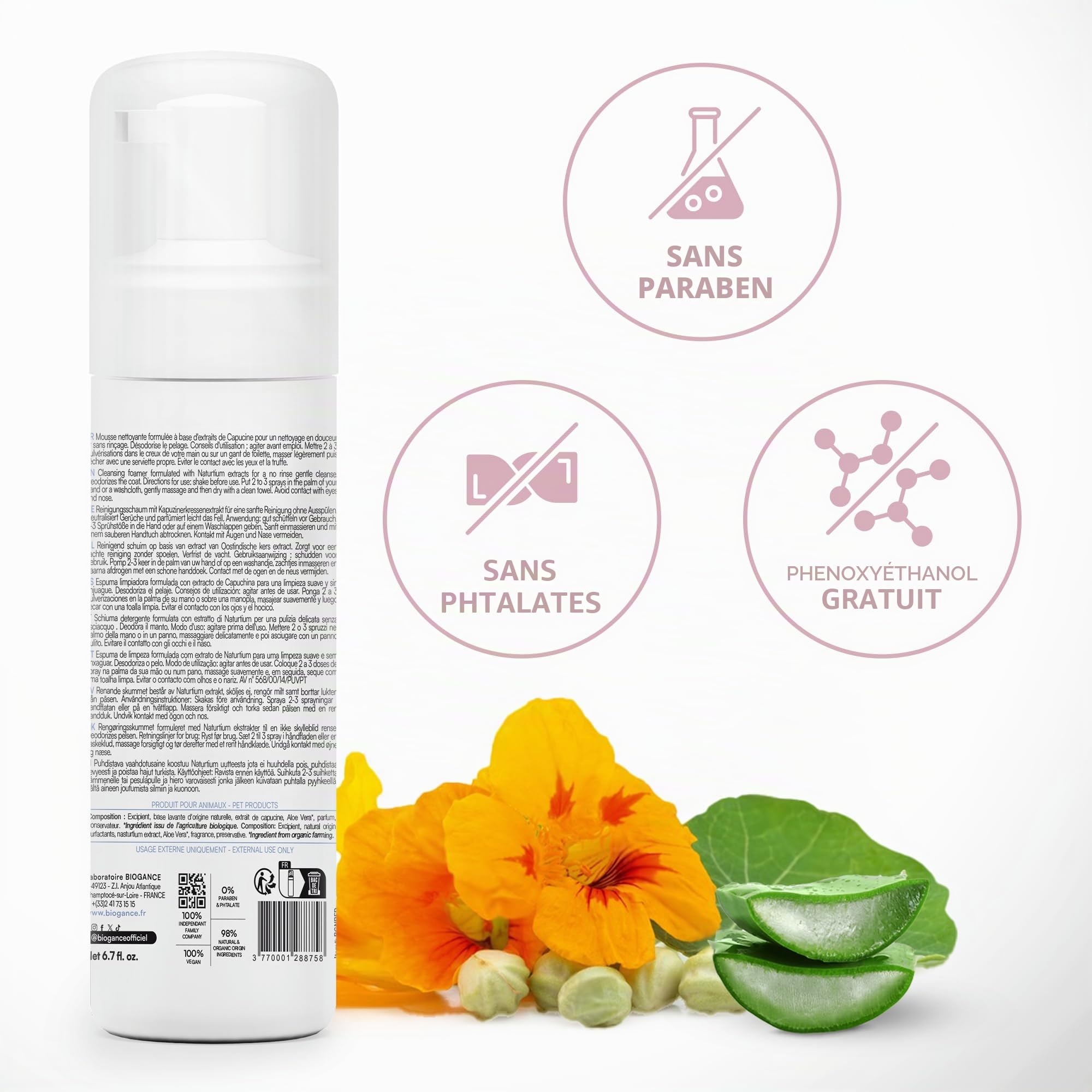 biogance-no-rinse-mousse-sans-rin-age-chat-capucine image 3