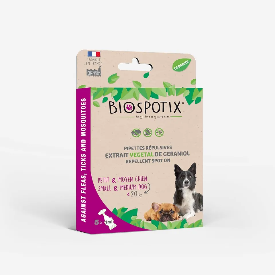 biogance-biospotix-pipettes-g-raniol-chien-et-chat-5-x-1-ml image 1