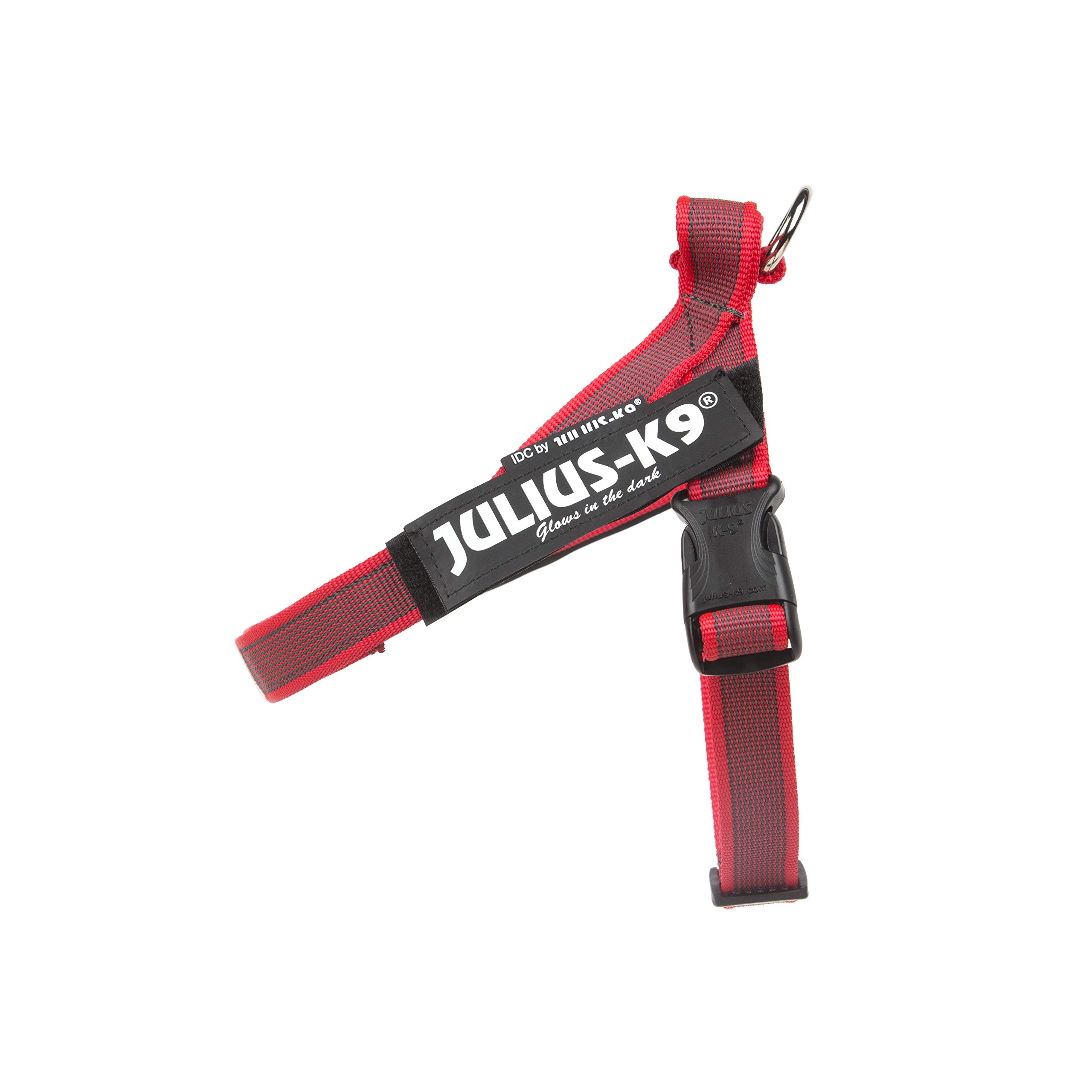julius-k9-idc-color-gray-harnais-mini-rouge-gris image 2