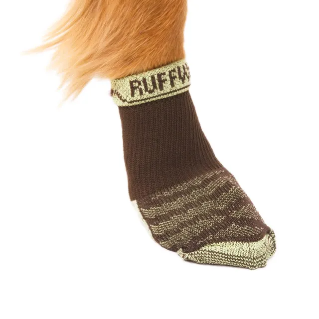 ruffwear-bark-n-boot-liners-chaussettes-chien-lot-de-4-taille-l-marron-terre image 1