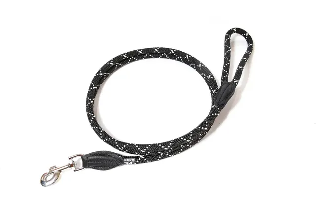julius-k9-laisse-idc-corde-nylon-12-mm-x-1-2-m-noir-fluo image 1