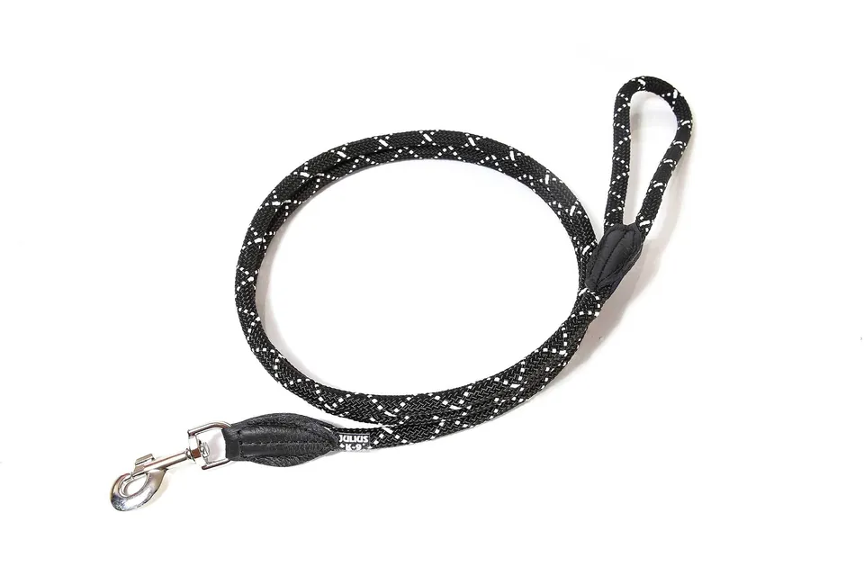 julius-k9-laisse-idc-corde-nylon-12-mm-x-1-2-m-noir-fluo image 1