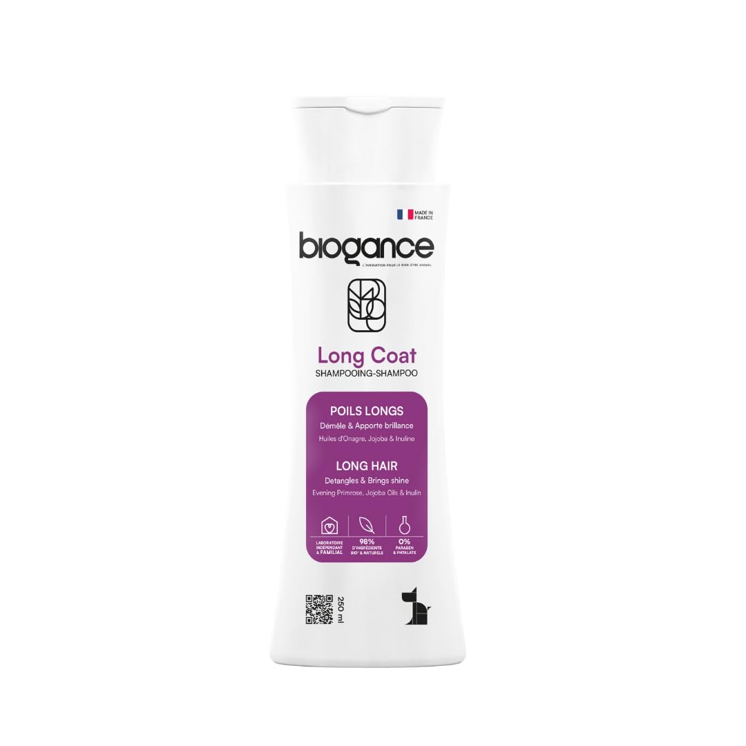 biogance-long-coat-shampooing-poils-longs-huile-de-jojoba image 1