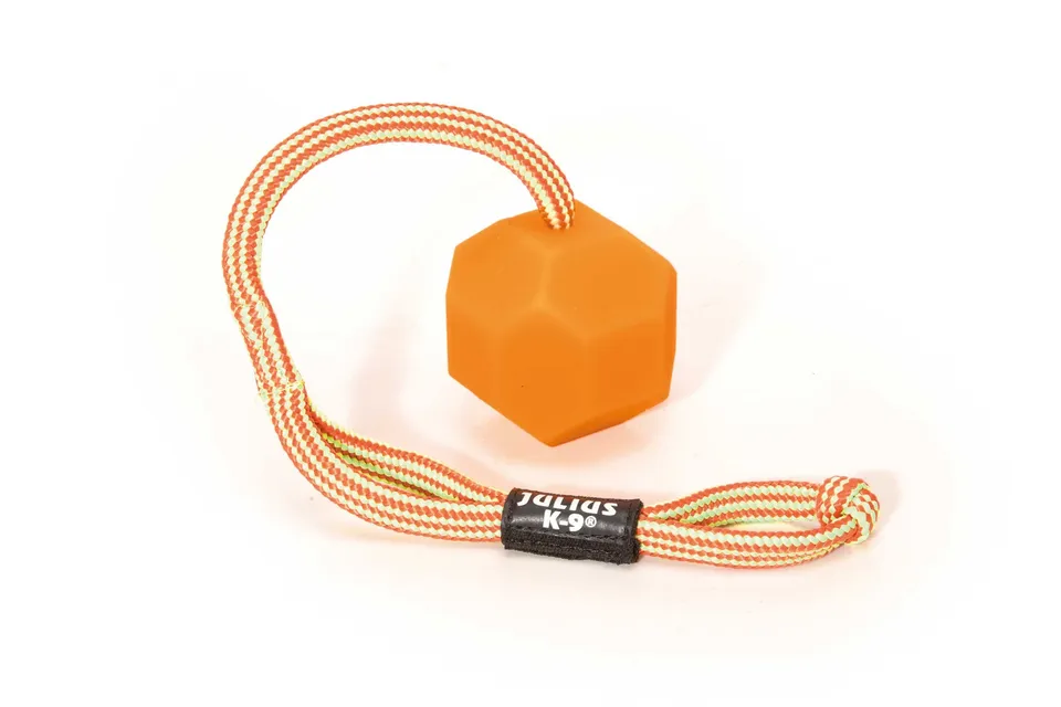 julius-k9-balle-fluorescente-idc-n-on-60-mm-orange-fluo-silicone image 1