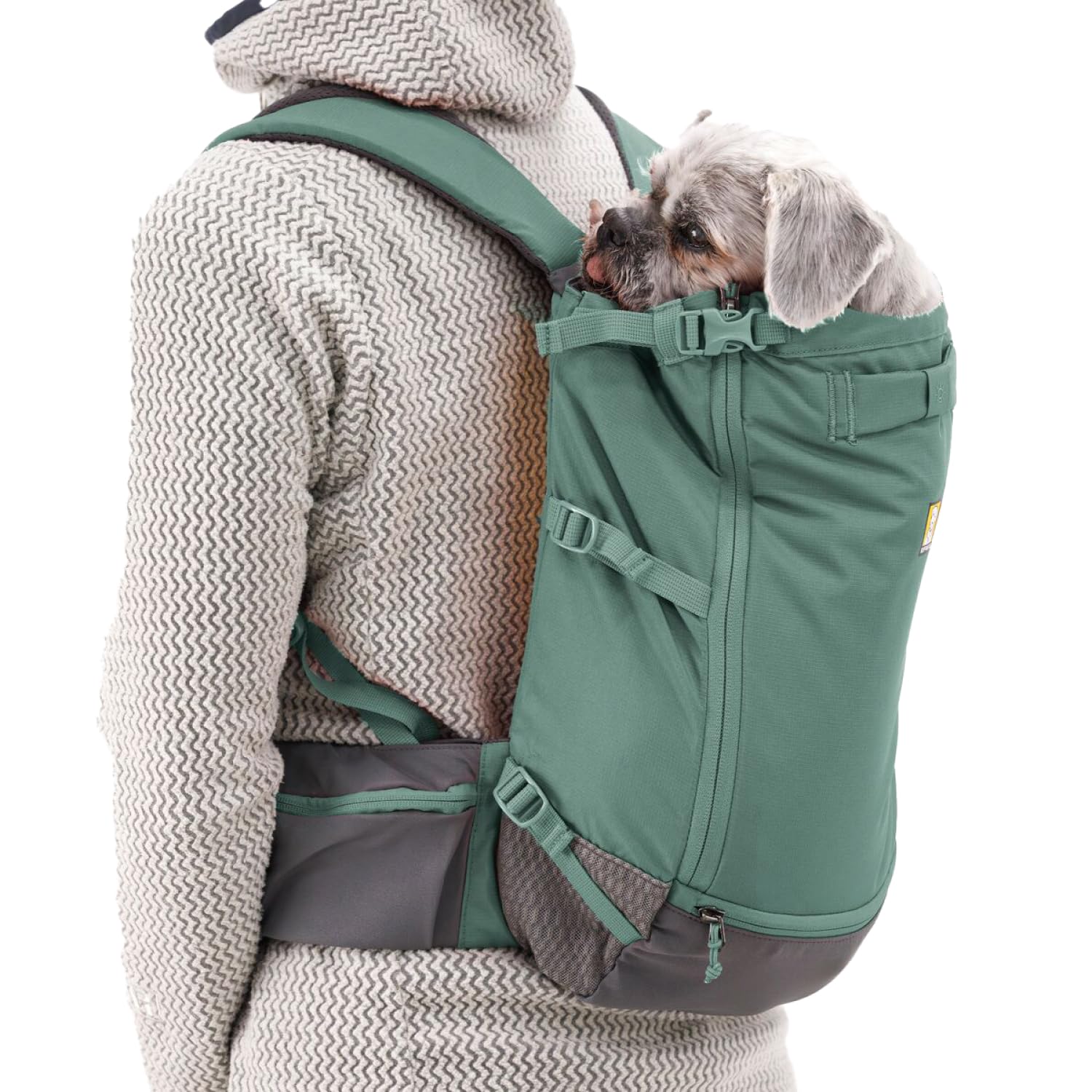 ruffwear-hitch-hiker-sac-dos-de-transport-pour-chien-small-river-rock-green image 5