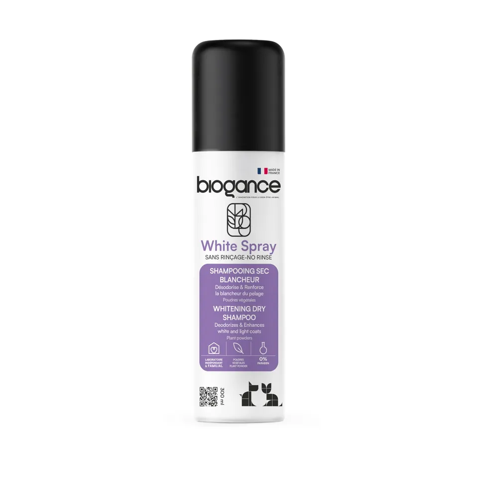 biogance-white-spray-shampooing-sec-blancheur-pour-chien image 1