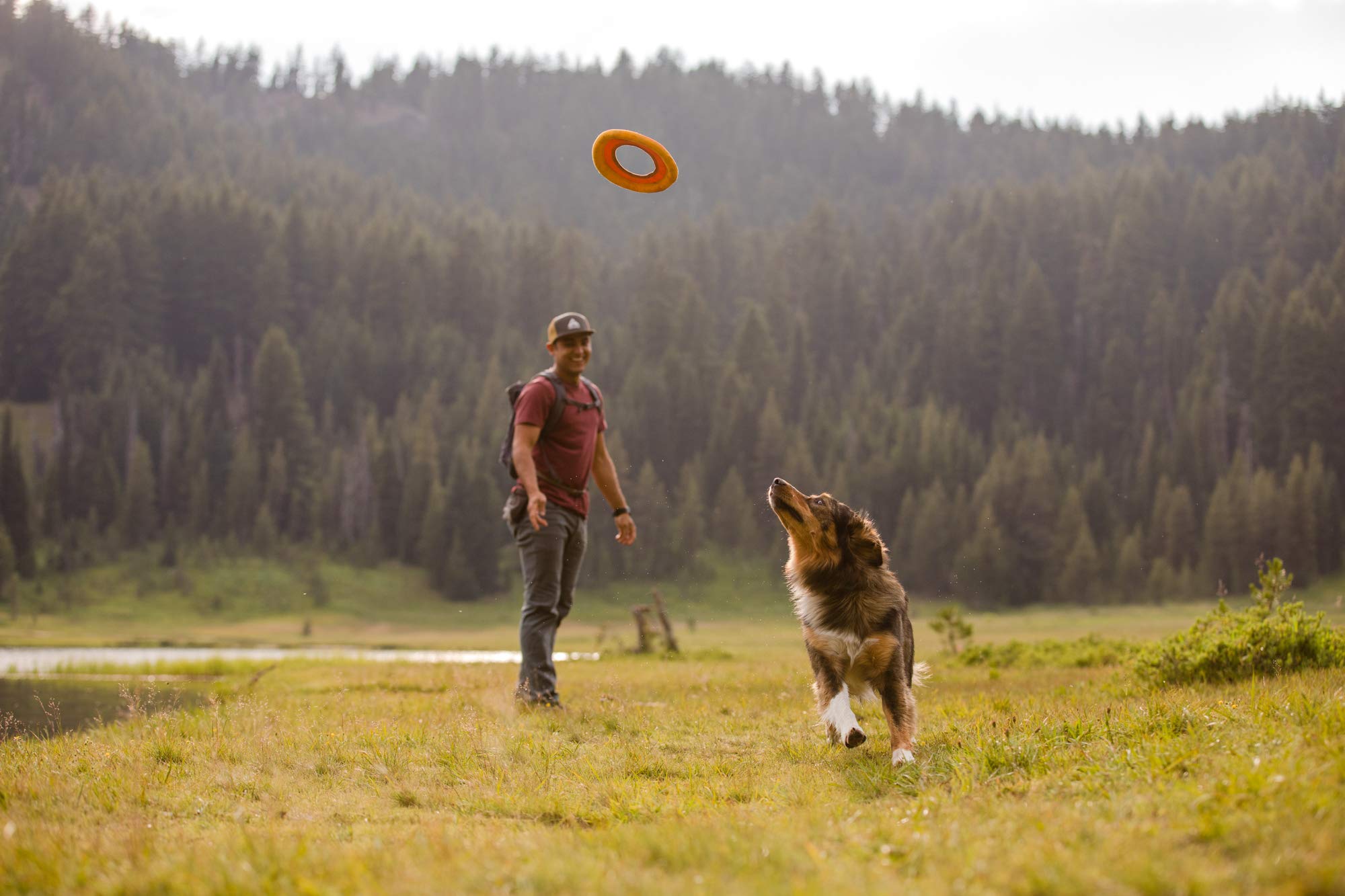 ruffwear-hydro-plane-disque-volant-flottant-taille-m-bleu-biolumin image 6