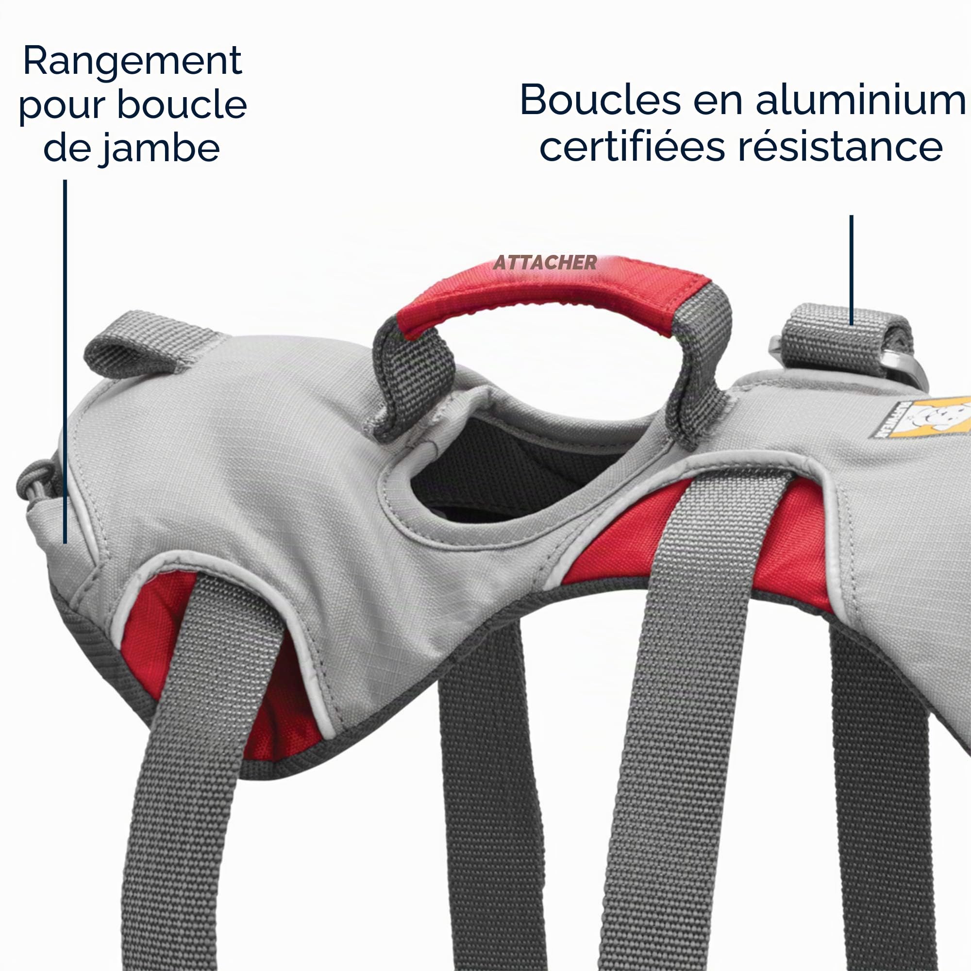 ruffwear-doubleback-harnais-d-escalade-pour-chien-taille-s-gris-cloudburst-grey image 5