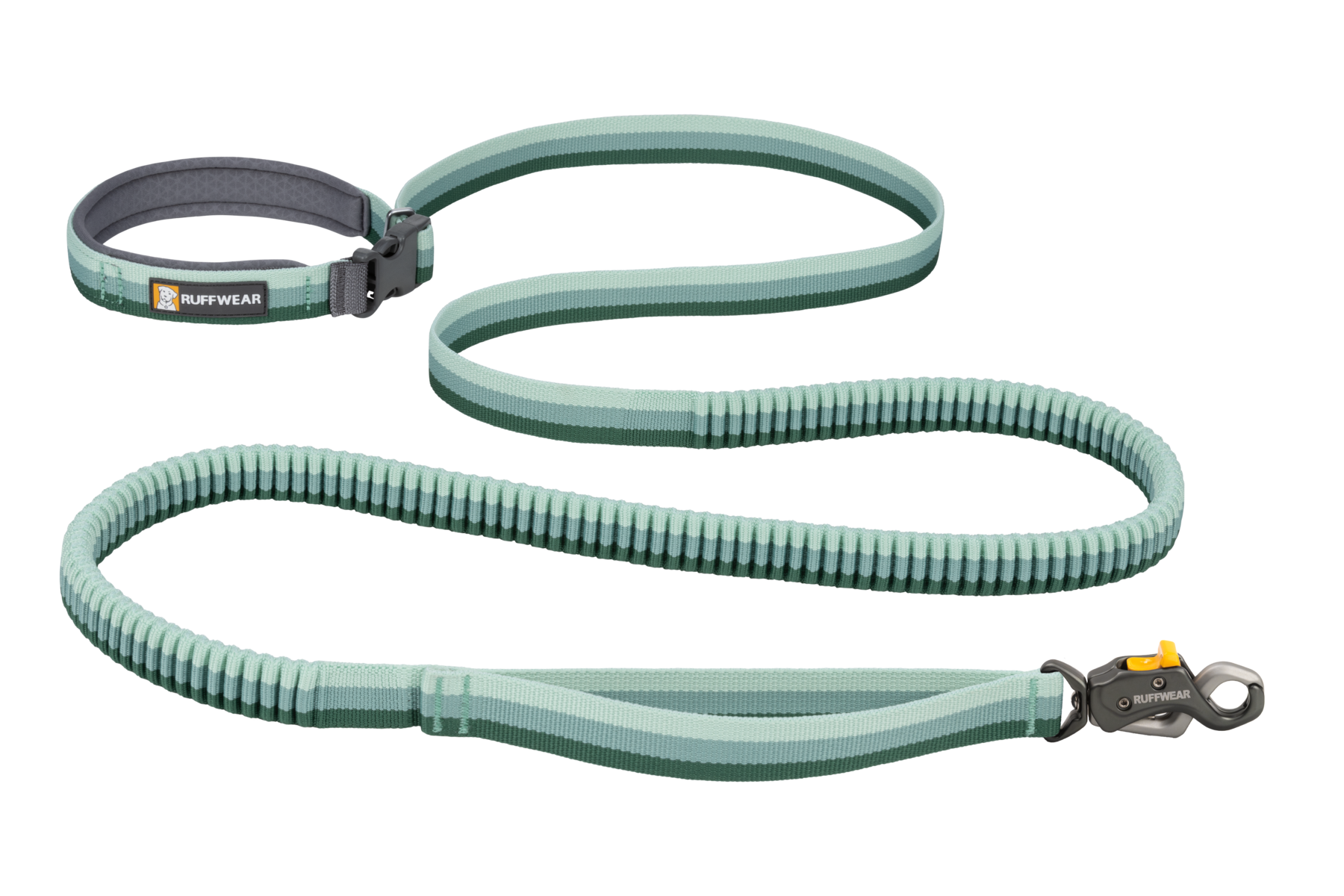 ruffwear-roamer-lock-laisse-lastique-chien-mains-libres-clip-talon image 1