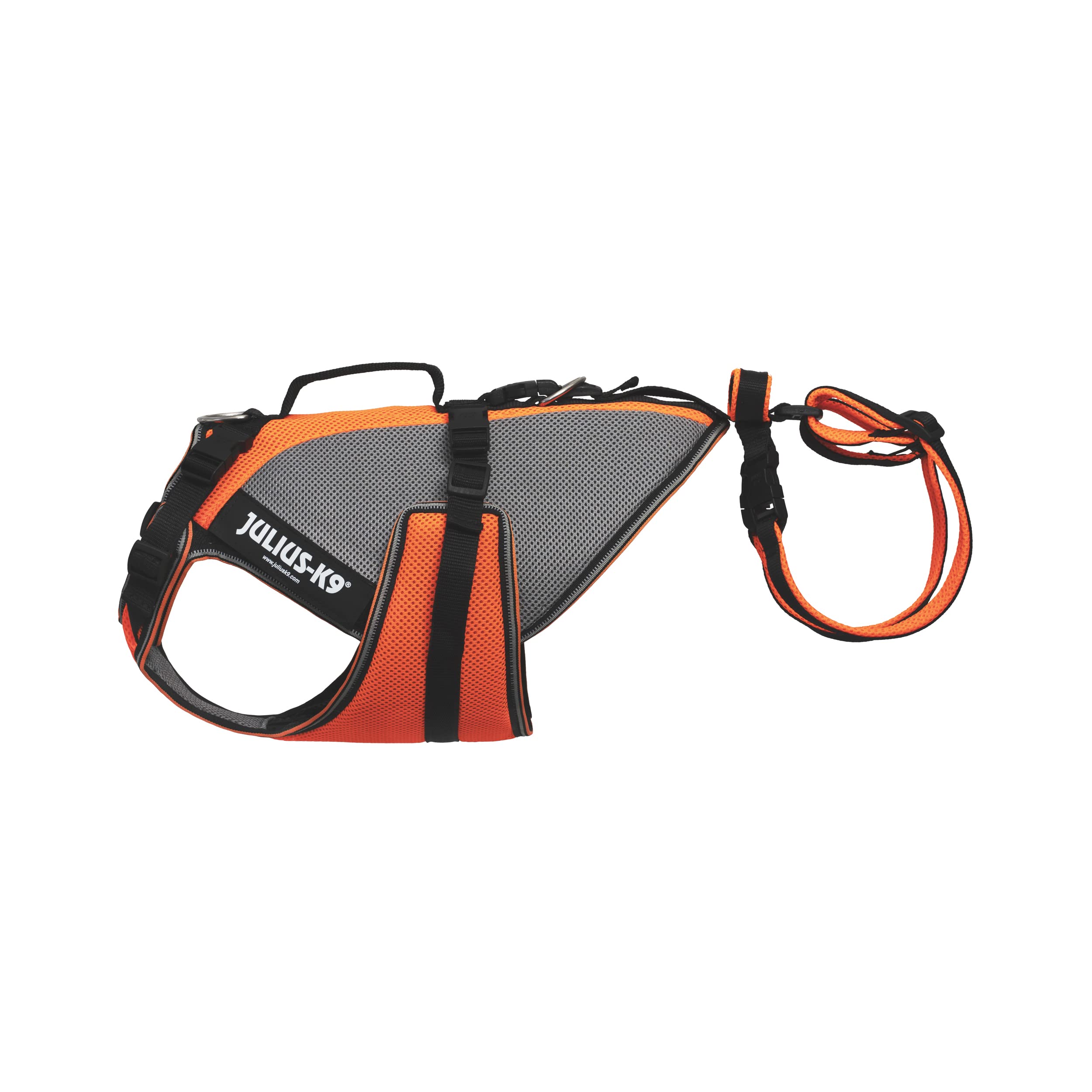 julius-k9-jk9-multivest-manteau-4-en-1-taille-l-orange-fluo image 7