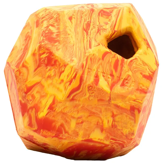 ruffwear-gnawt-a-rock-jouet-chien-caoutchouc-taille-unique-salamander-orange image 1