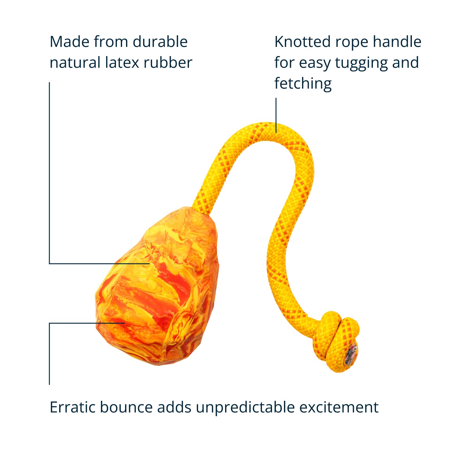 ruffwear-huck-a-cone-jouet-lancer-pour-chien-taille-unique-salamander-orange image 3
