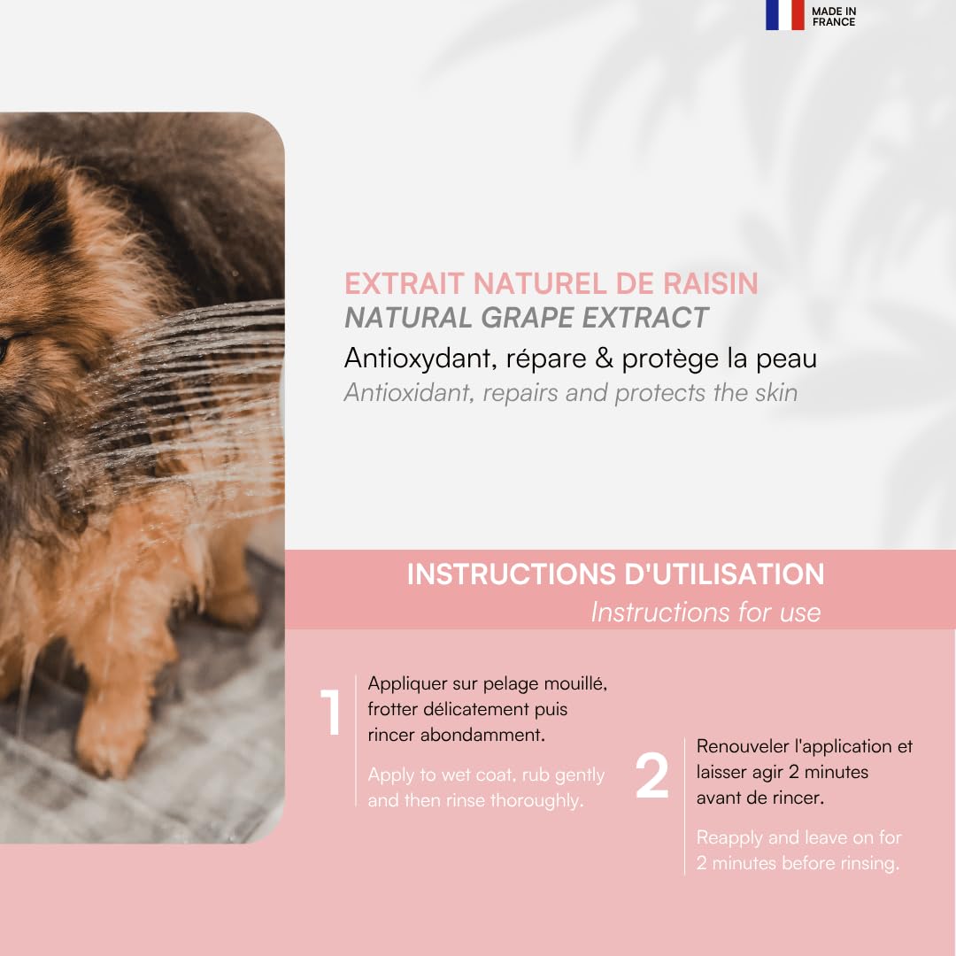 plouf-by-biogance-shampoing-universel-chien-chat-extrait-de-raisin-400-ml image 4