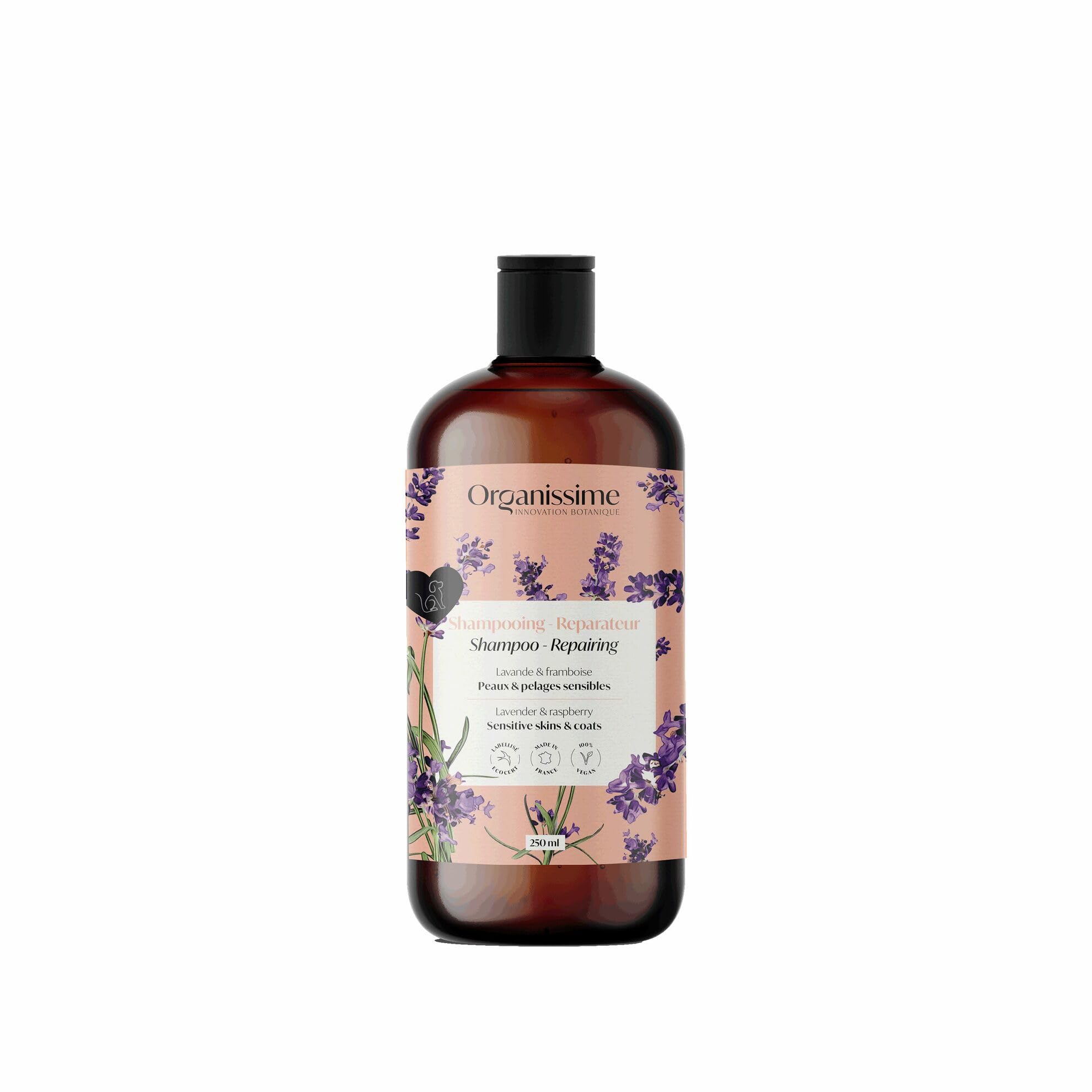 biogance-organissime-shampoing-r-parateur-bio-peaux-sensibles-chien-lavande-fram image 1