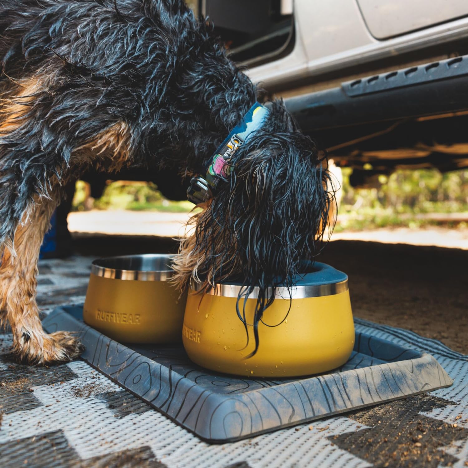 ruffwear-basecamp-gamelle-inox-chien-antid-rapante-grise image 4