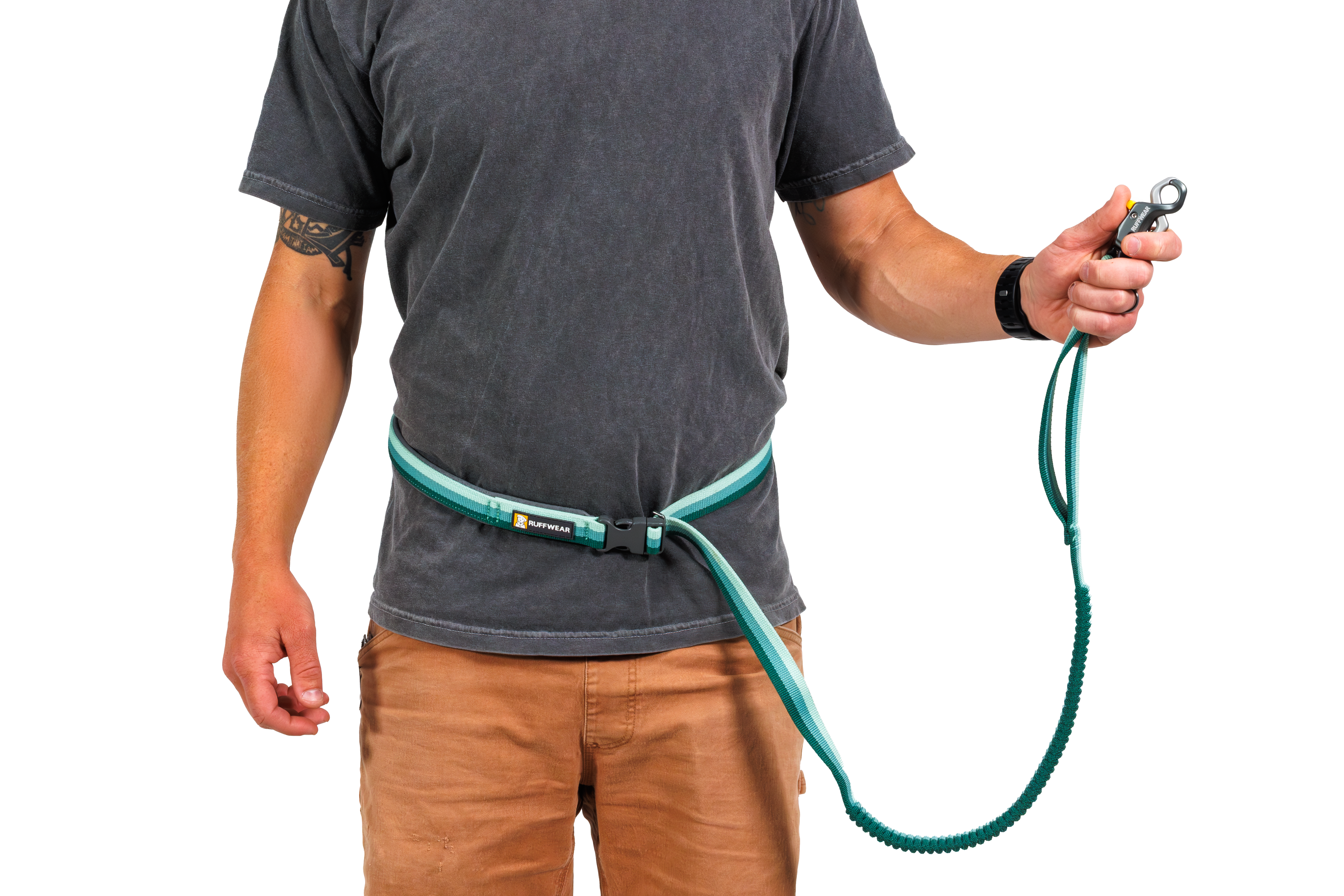 ruffwear-roamer-lock-laisse-lastique-chien-mains-libres-clip-talon image 6