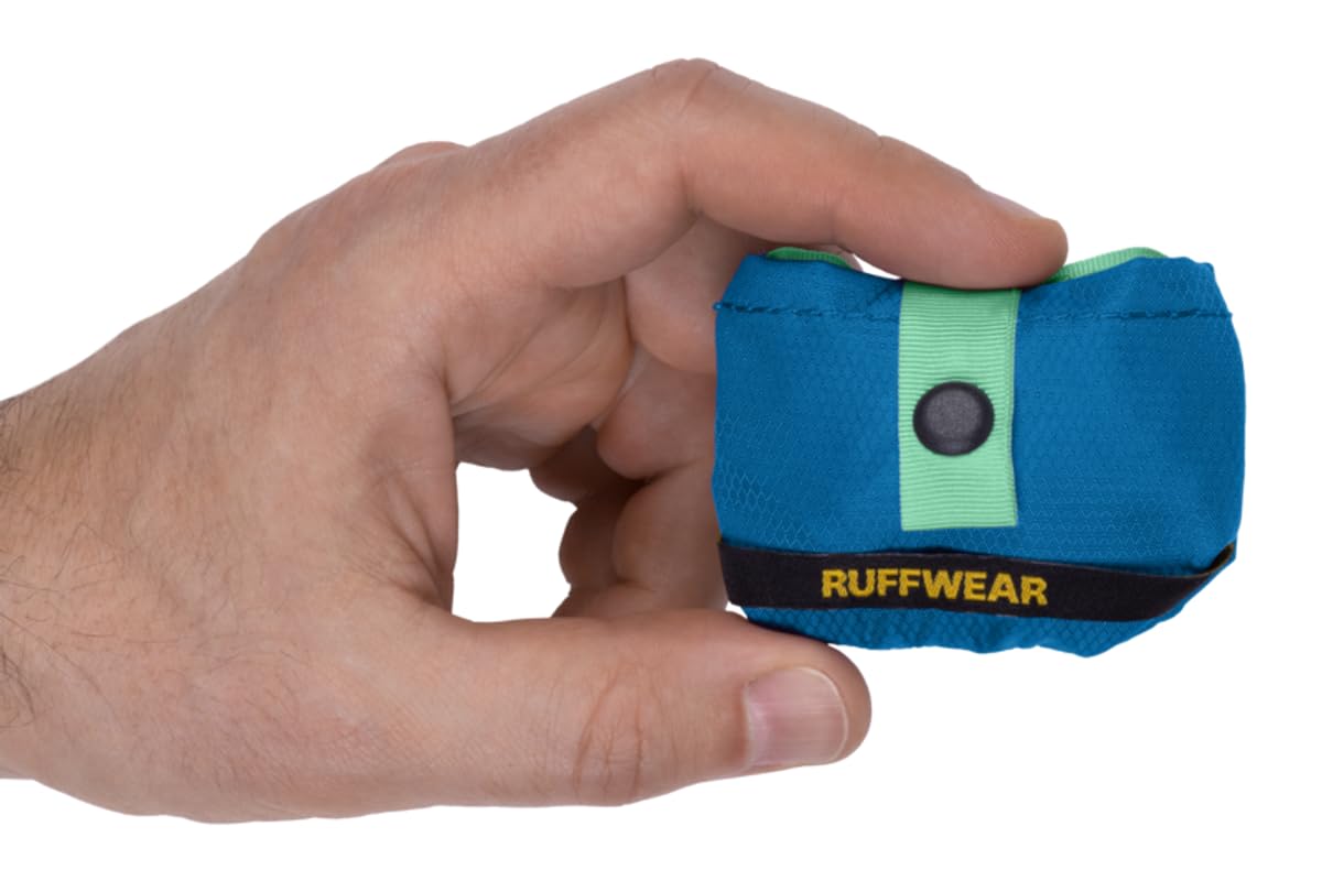 ruffwear-trail-runner-gamelle-de-voyage-pliable-pour-chien-bleu-piscine image 3