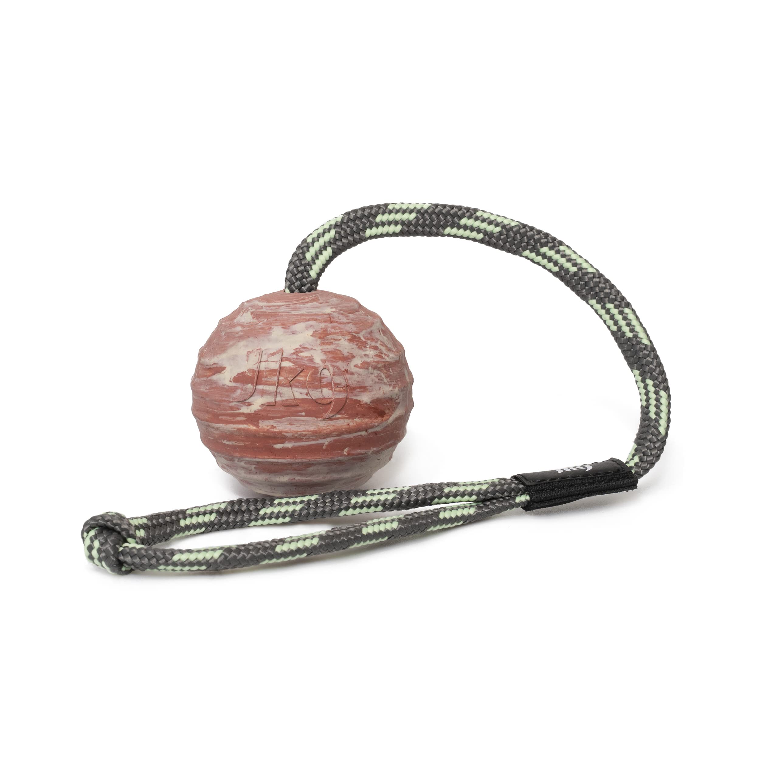 julius-k9-idc-balle-caoutchouc-naturel-70-mm-avec-poign-e image 2