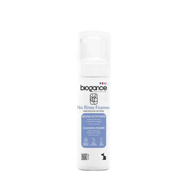 biogance-no-rinse-foamer-mousse-sans-rin-age-pour-chien-la-capucine-200-ml image 1