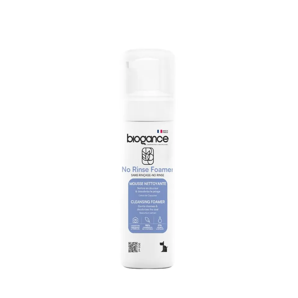 biogance-no-rinse-foamer-mousse-sans-rin-age-pour-chien-la-capucine-200-ml image 1