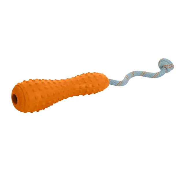 ruffwear-gourdo-jouet-traction-caoutchouc-naturel-orange-taille-l-grande-race image 1