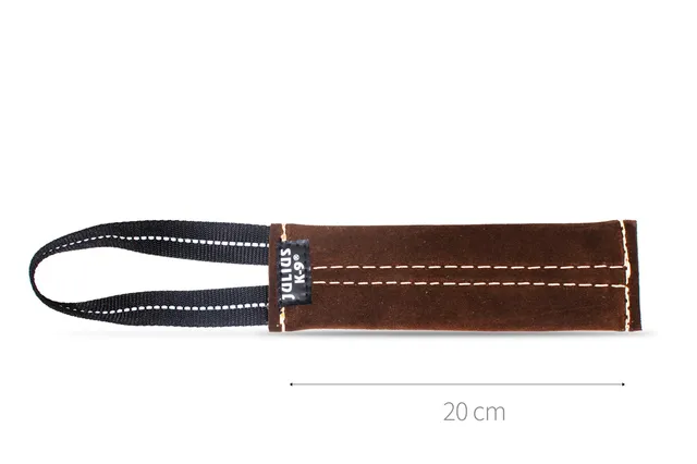 julius-k9-184mb-boudin-friandises-en-cuir-20-cm image 1