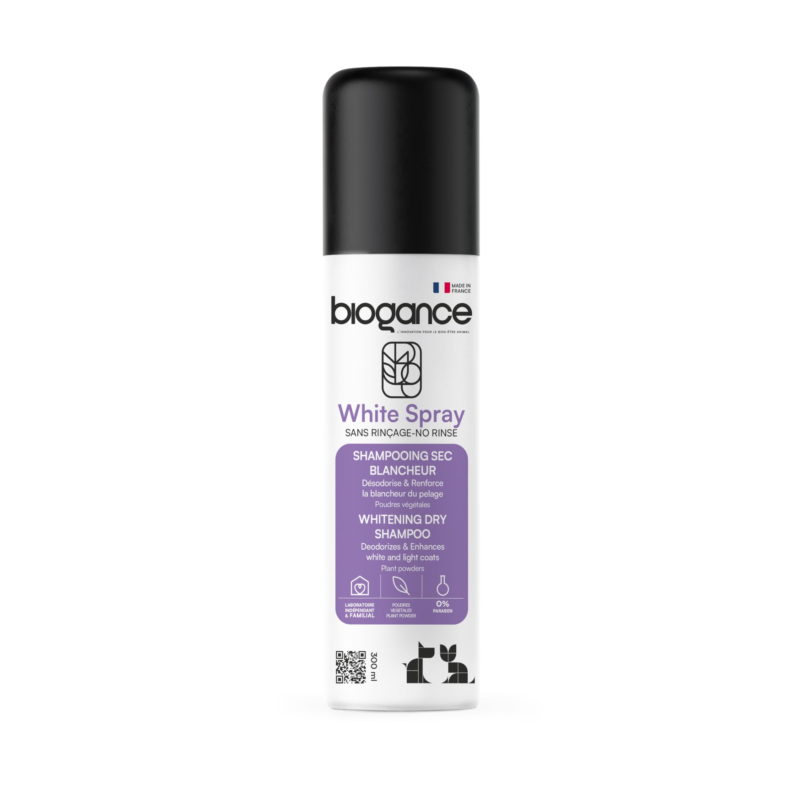 biogance-white-spray-shampooing-sec-blancheur-pour-chien image 1